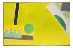 Peter Kinley, GARDEN, 1975, oil on canvas