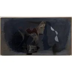 John Wells, PAINTING, 1949, oil on board