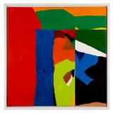 Donald Hamilton Fraser, PAINTING APRIL 1963 RED I, 1963, oil on linen