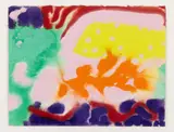 Patrick Heron, JANUARY 15: 1988: I, 1988, gouache on paper