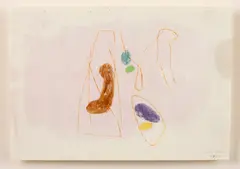 47/24, 1947 by Julius Heinrich Bissier, monotype, sold May 2026