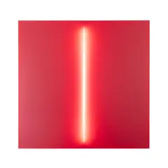 Matilde Alessandra, ‘RED MADAM' LIGHT SCULPTURE, 2015, matt acrylic square light with vertical slit for illumination