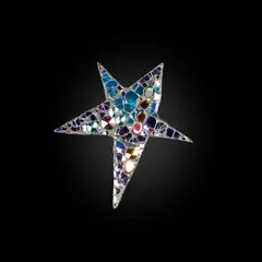 Andrew Logan, 'ZUD' BROOCH, 2006, mirrored glass set in resin