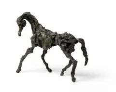 Deborah van der Beek, THE GODOLPHIN, patinated bronze