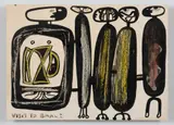 Ian Sime, VISIT TO BAAL, 1955, ink (lower right)