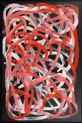 BUSH YAM, c.1990s by Emily Kame Kngwarreye, synthetic polymer paint on canvas, sold May 2026