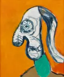 Victor Willing, HEAD NO. 3, oil on canvas