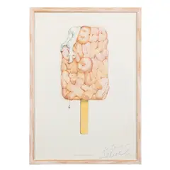 Claes Oldenburg, ALPHABET IN THE FORM OF AN ICE-CREAM BAR, 1970, off-set lithograph, aside from the edition of 250