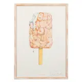 Claes Oldenburg, ALPHABET IN THE FORM OF AN ICE-CREAM BAR, 1970, off-set lithograph, aside from the edition of 250