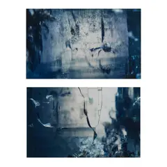 Kris Martin, SPACE I & II, 2007, C-type print on paper mounted on board