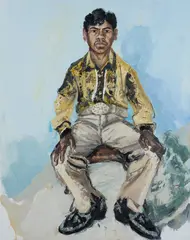 John Sonsini, ABEL VÁZQUEZ, 2003, oil on canvas