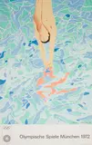 David Hockney, OLYMPISCHE SPIELE MÜNCHEN (BAGGOTT 34), 1972, Lithograph