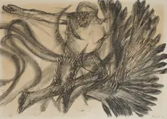 Elisabeth Frink, SPINNING MAN VIII (WISEMAN 9), 1965, Lithograph, 40/50