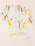 Pablo Picasso, LA RONDE DE LA JEUNESSE, 1961, Lithograph, 26/200
