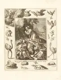Hieronymus Wierix, THE AGONY IN GARDEN, 1584, Engraving, on laid paper