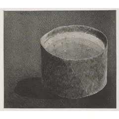 THE POT BOILING, FROM 'THE SIX FAIRY TALES FROM THE BROTHERS GRIMM' by David Hockney, 1969, Etching with aquatint, ed. 400, published by the Petersburg Press, in association with the Kasmin Gallery, sold Oct 2025