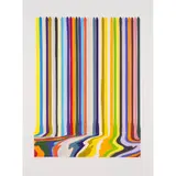 Ian Davenport, ETCHED LINES: THIRTY-FIVE