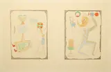Victor Brauner, UNTITLED, FROM 'BRUNIDOR II', 1947, Etching and aquatint with hand-colouring on wove paper, 94/110