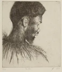 Lynette Yiadom Boakye, PARIDAE, 2018, Etching, 16/30
