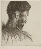 Lynette Yiadom Boakye, PARIDAE, 2018, Etching, 16/30
