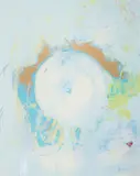 Frank Bowling, BOLT, 2020, 17 colour screenprint with varnish, metallic and pearlised finishes on Somerset Tub Sized Satin 410 gsm, 54/75