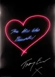 Tracey Emin, THE KISS WAS BEAUTIFUL, 2013, Off-set lithograph on silk finish paper, from the edition of 500