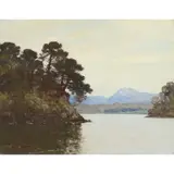 George Houston, LOCH AWE, oil on canvas