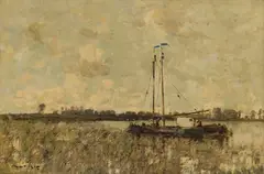William Alfred Gibson, NEAR VALKENBERG, oil on board