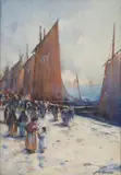 James Watterson Herald, RETURN OF THE FLEET, watercolour
