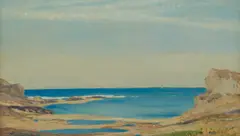 David Young Cameron, THE BLUE MINCH, oil on canvas