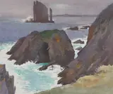Stanley Cursiter, THE DRONGS, SHETLAND