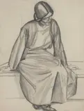 William McCance, SEATED WOMAN
