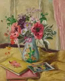 Mary Nicol Neill Armour, POPPIES AND STILL LIFE