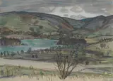 William George Gillies, TOXSIDE, pencil and watercolour