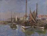Robert McGowan Coventry, PITTENWEEM HARBOUR, oil on canvas