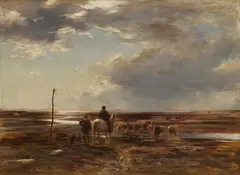 William Darling McKay, THE PEFFER SANDS, oil on canvas