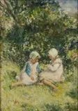 Robert Gemmell Hutchison, LADYBIRD, LADYBIRD, FLY AWAY HOME, oil on board