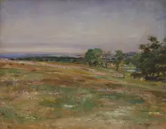 William McTaggart, EARLY SUMMER, EAST LOTHIAN, oil on canvas
