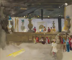 John Lavery, MGM STUDIOS, oil on canvas