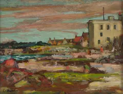 George Leslie Hunter, LOWER LARGO, oil on panel