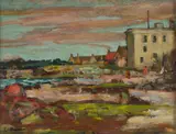 George Leslie Hunter, LOWER LARGO, oil on panel