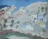 Anne Redpath, ANDALUSIA, oil on board