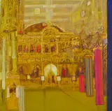 Robin Philipson, ICONOSTASIS 1, oil on canvas