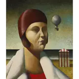 Stephen Mangan, FLYING, Oil on canvas