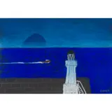 Jack Knox, HARBOUR LIGHT, 1991, pastel