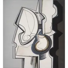 David Carr, MAN AND MACHINE, Oil on canvas