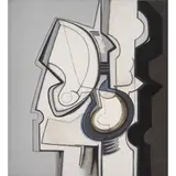 David Carr, MAN AND MACHINE, Oil on canvas