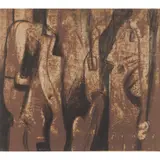 Henry Moore, THE ATTENDANTS, 1981, Lithograph, aside from the edition of 50, printed by Curwen Prints, published by Raymond Spencer Company Ltd. for the Henry Moore Foundation, Much Hadham, England