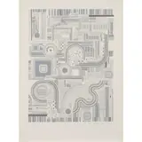 Eduardo Paolozzi, UNTITLED (GREY), 1974, Screenprint, A/P, aside from the edition of 50