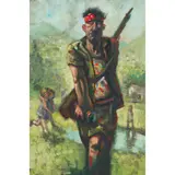 Peter Howson, CLEANSER 7TH BRIGADE 2, 1993-94, Oil on canvas